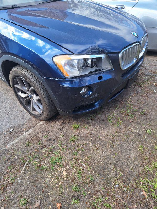 BMW X3 — przed naprawą